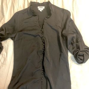 Express portofino shirt black size S